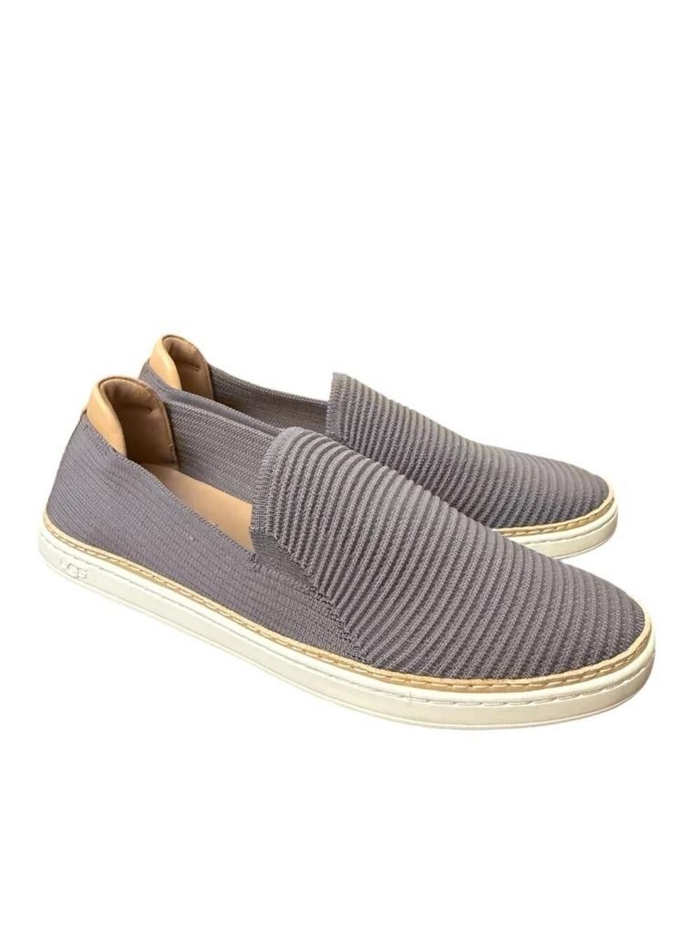 UGG Sammy Gray Slip On Sneaker Women size 9 EUC - Picture 1 of 7